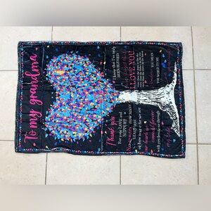 Baby blanket  26”x39” To My Grandma